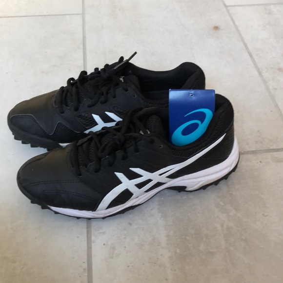 Size 9 ASICS GEL-LETHAL MP 7. Womens. Black/White. - Picture 3 of 8